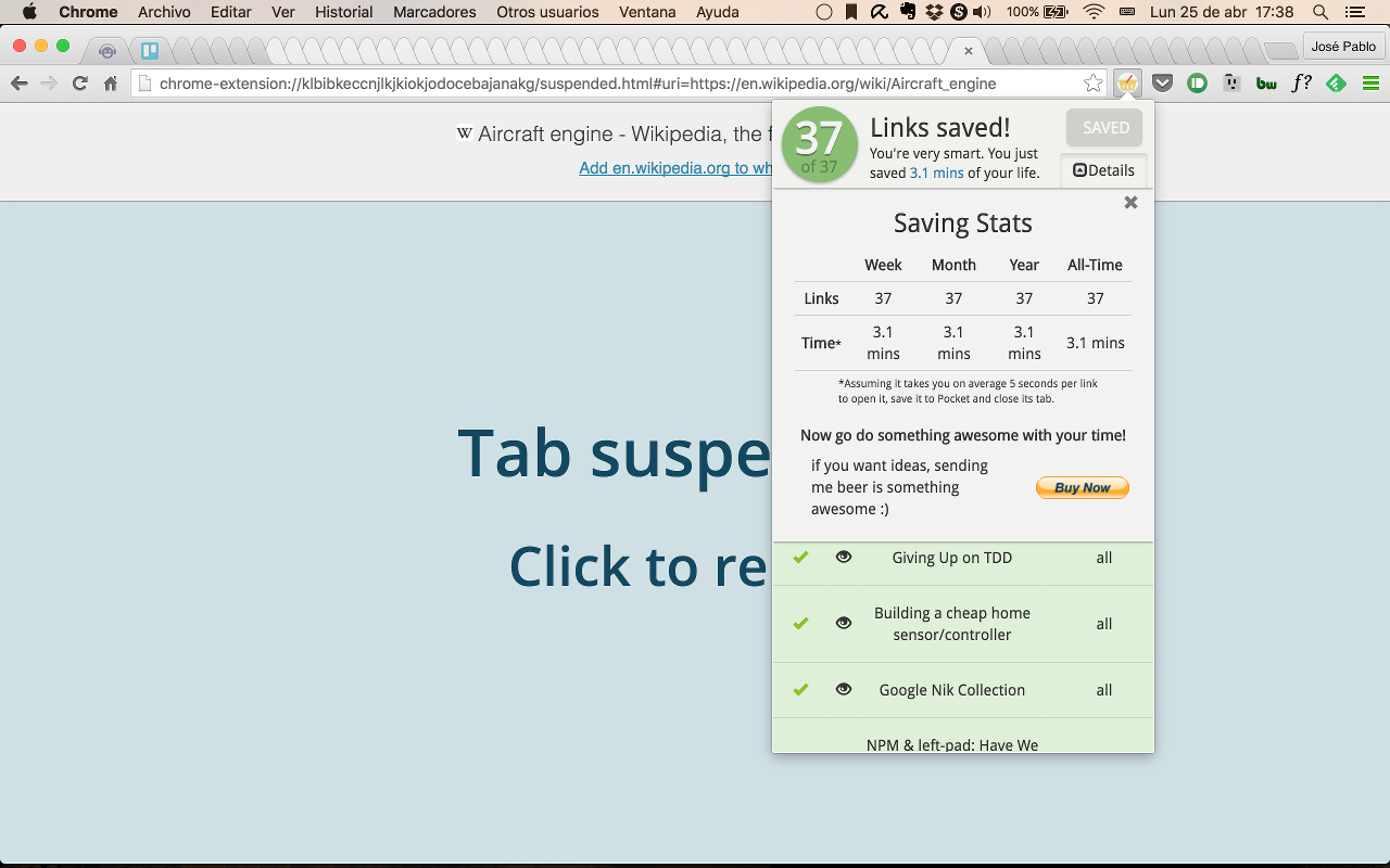 BatchBasket - Batch Saving to Pocket截图2