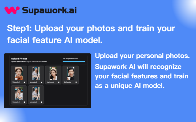 AI 职业照生成器 - Supawork AI截图3