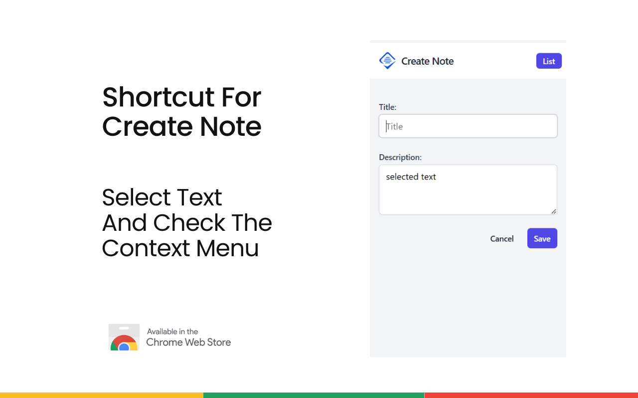 Browser Note - no more random sticky notes!截图2