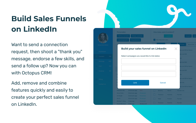 Octopus - All-in-One LinkedIn Automation截图3