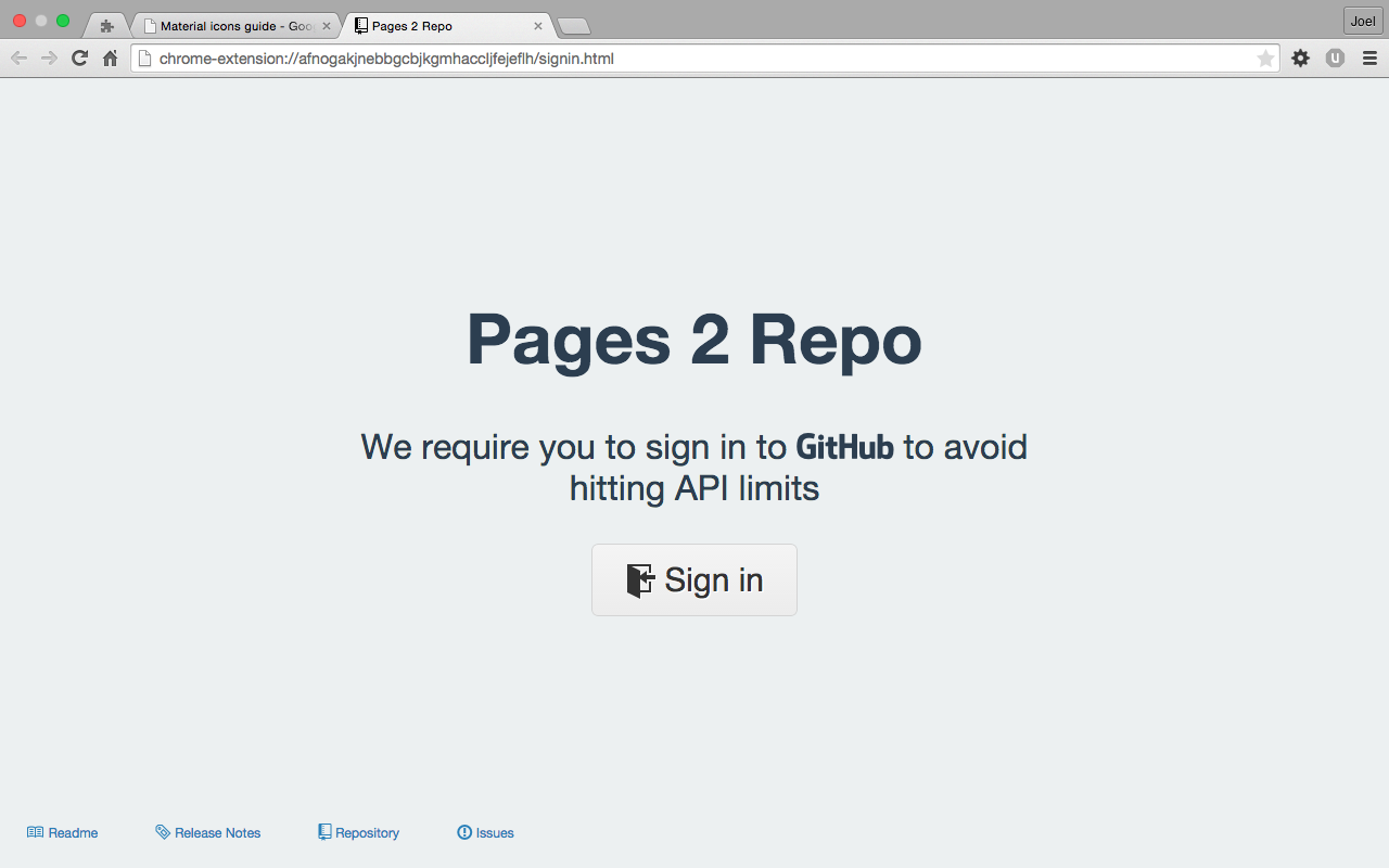 Pages2Repo截图2
