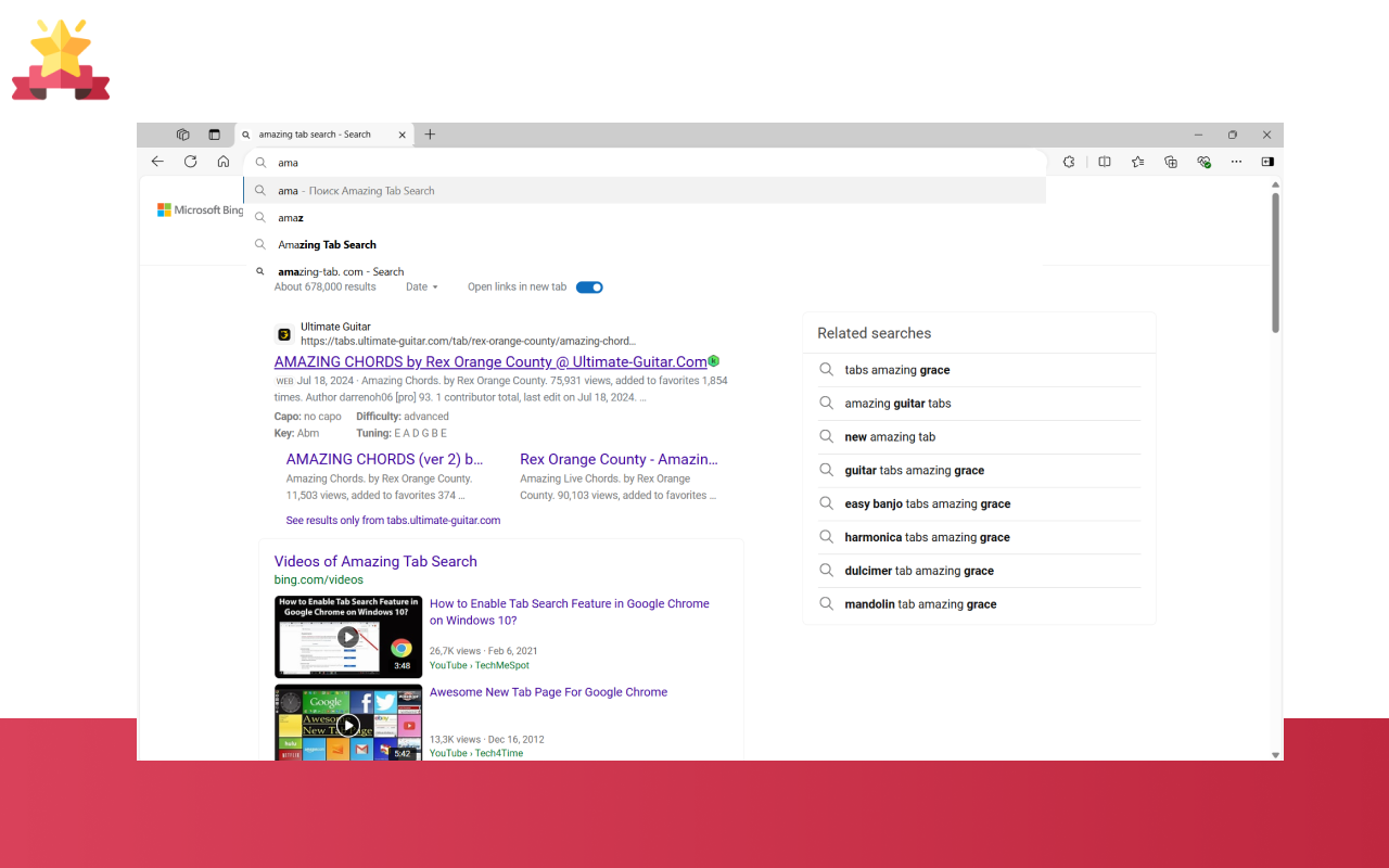 Amazing Tab Search截图1