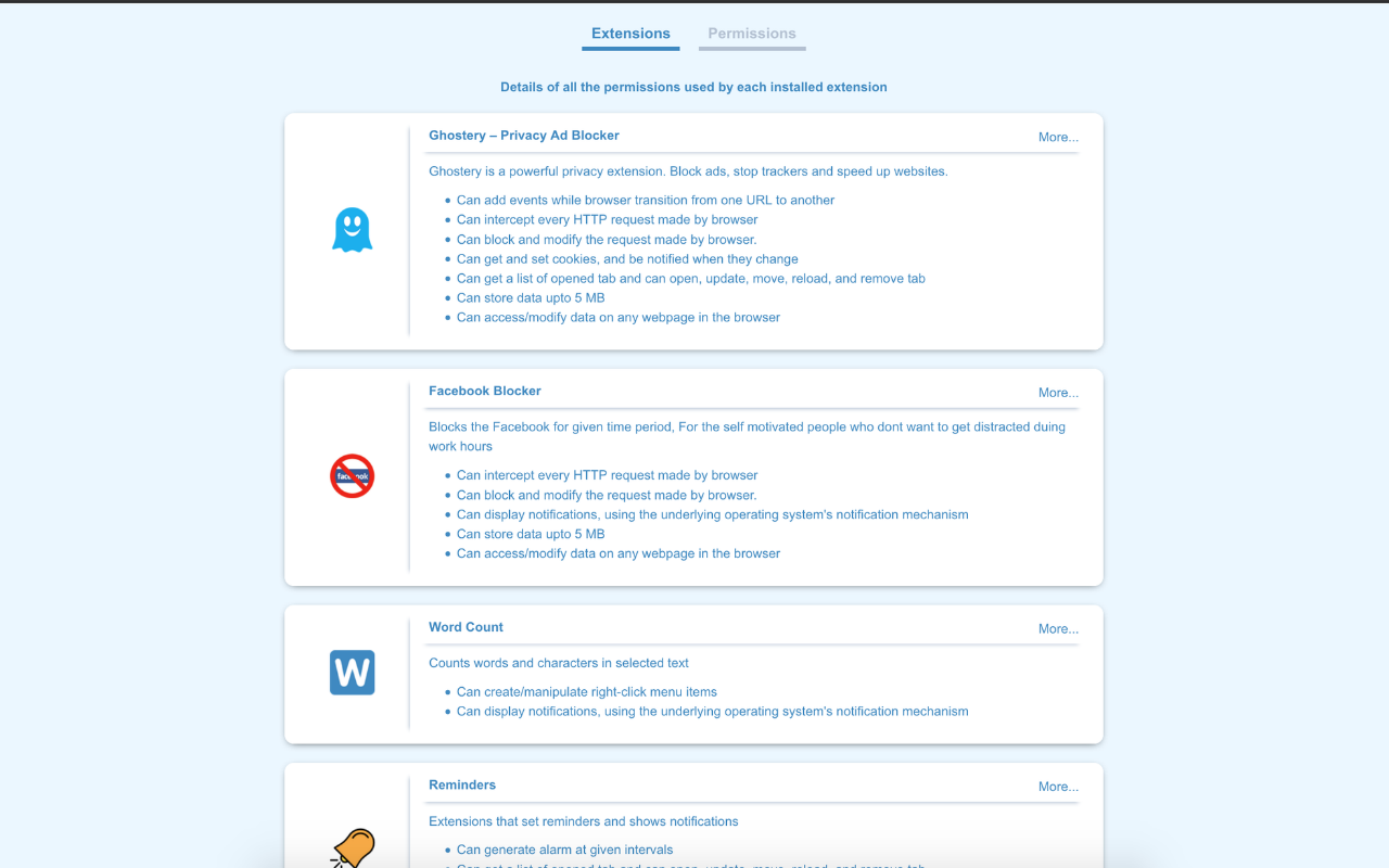 Permission Inspector截图1