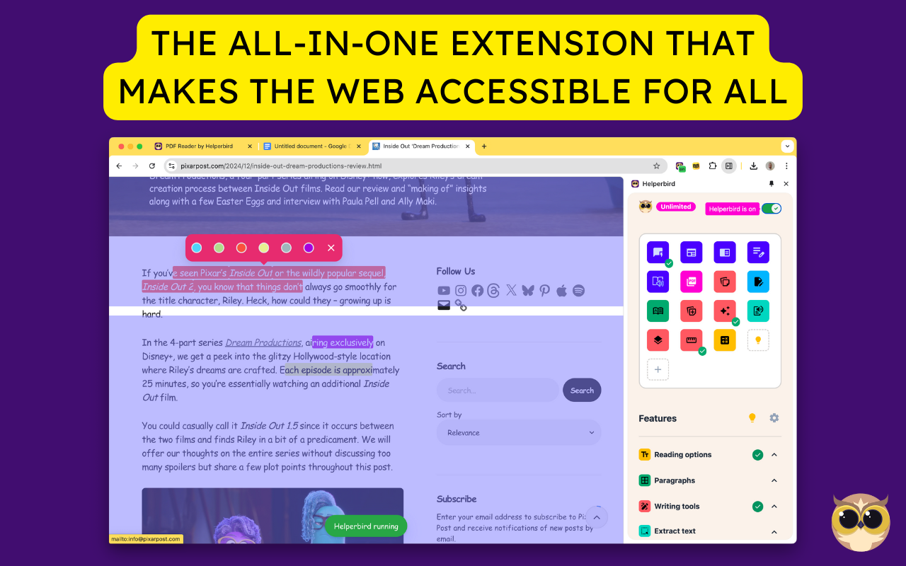 Helperbird: Accessibility & Productivity App截图3