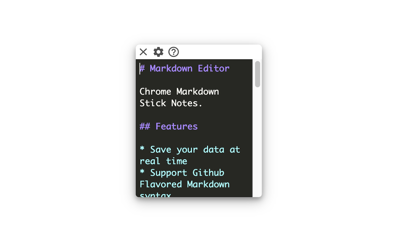 Markdown Sticky Notes截图1