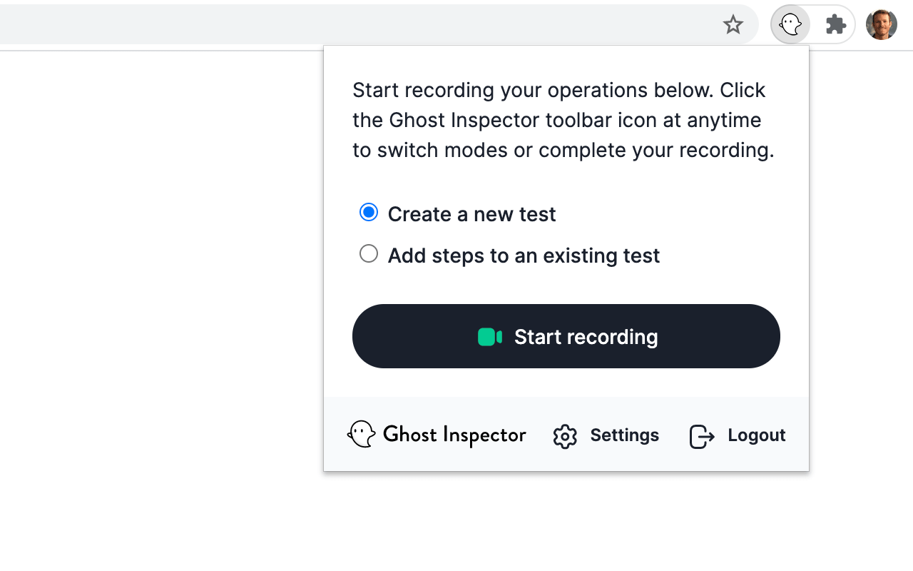 Ghost Inspector - Web Test Recorder截图4