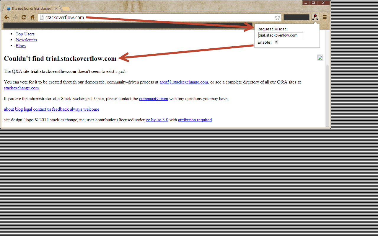 Virtual Hosts截图1