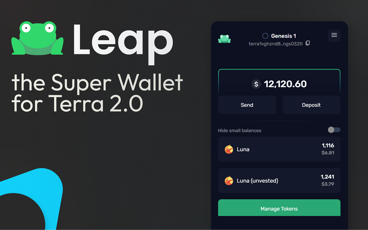 Leap Terra Wallet截图2
