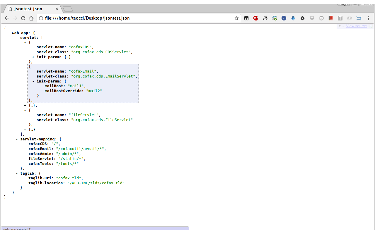 JSON Viewer截图2