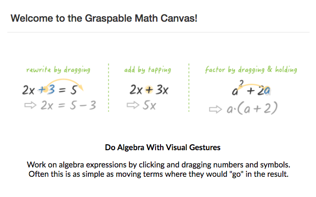 Graspable Math Sidebar截图3