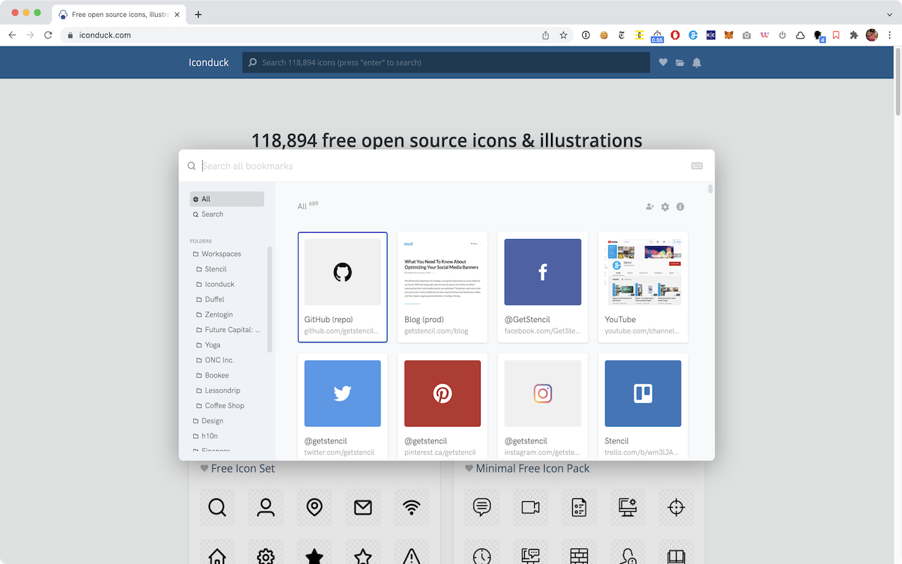 Bookee - Instant Bookmark Manager截图3