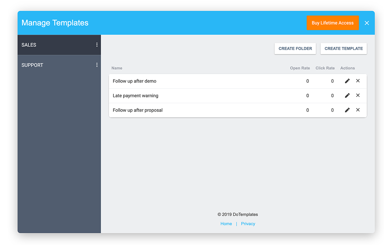 DoSales: Email Tracking & Templates For Gmail截图5
