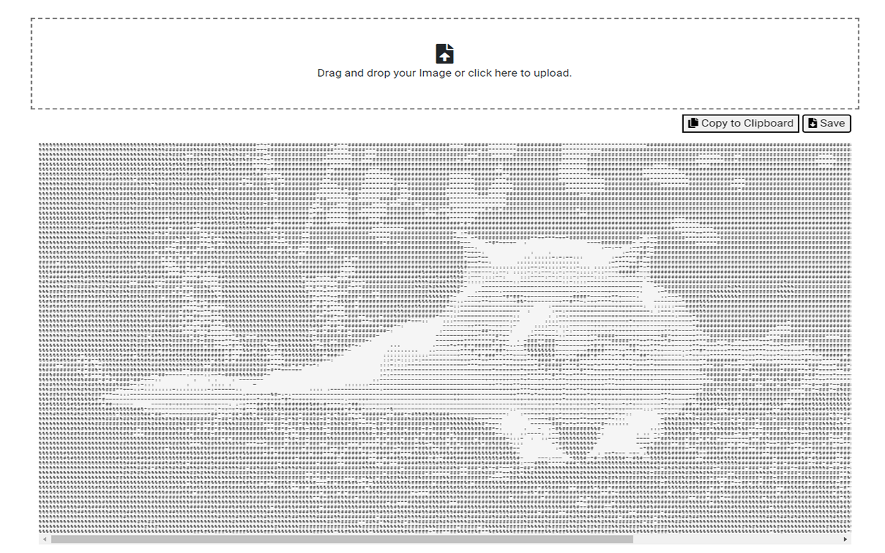 图像转 ASCII截图1