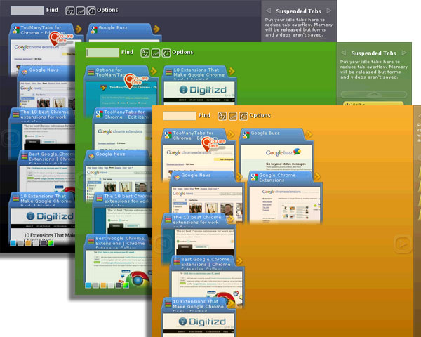 TooManyTabs for Chrome截图2
