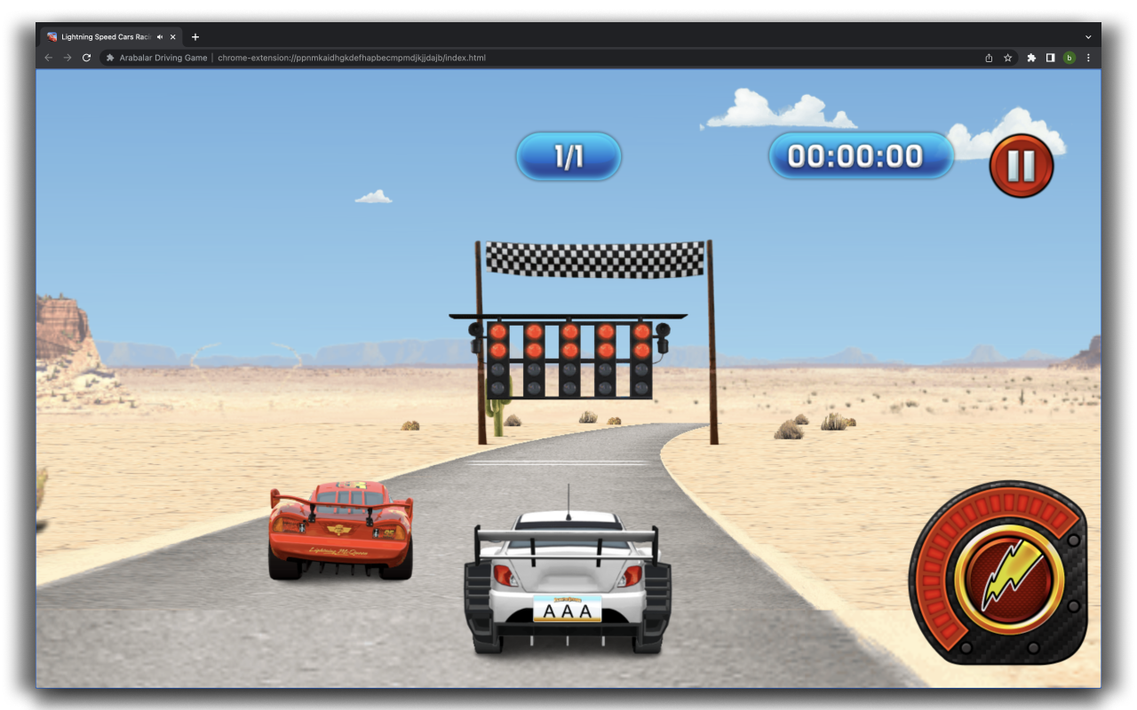 Cars Lightning Speed Unblocked Game截图1