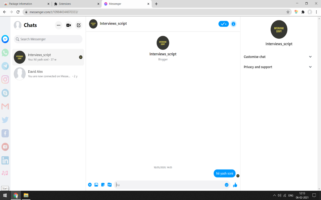 Multi Messenger WhatsApp GMail Insta截图1