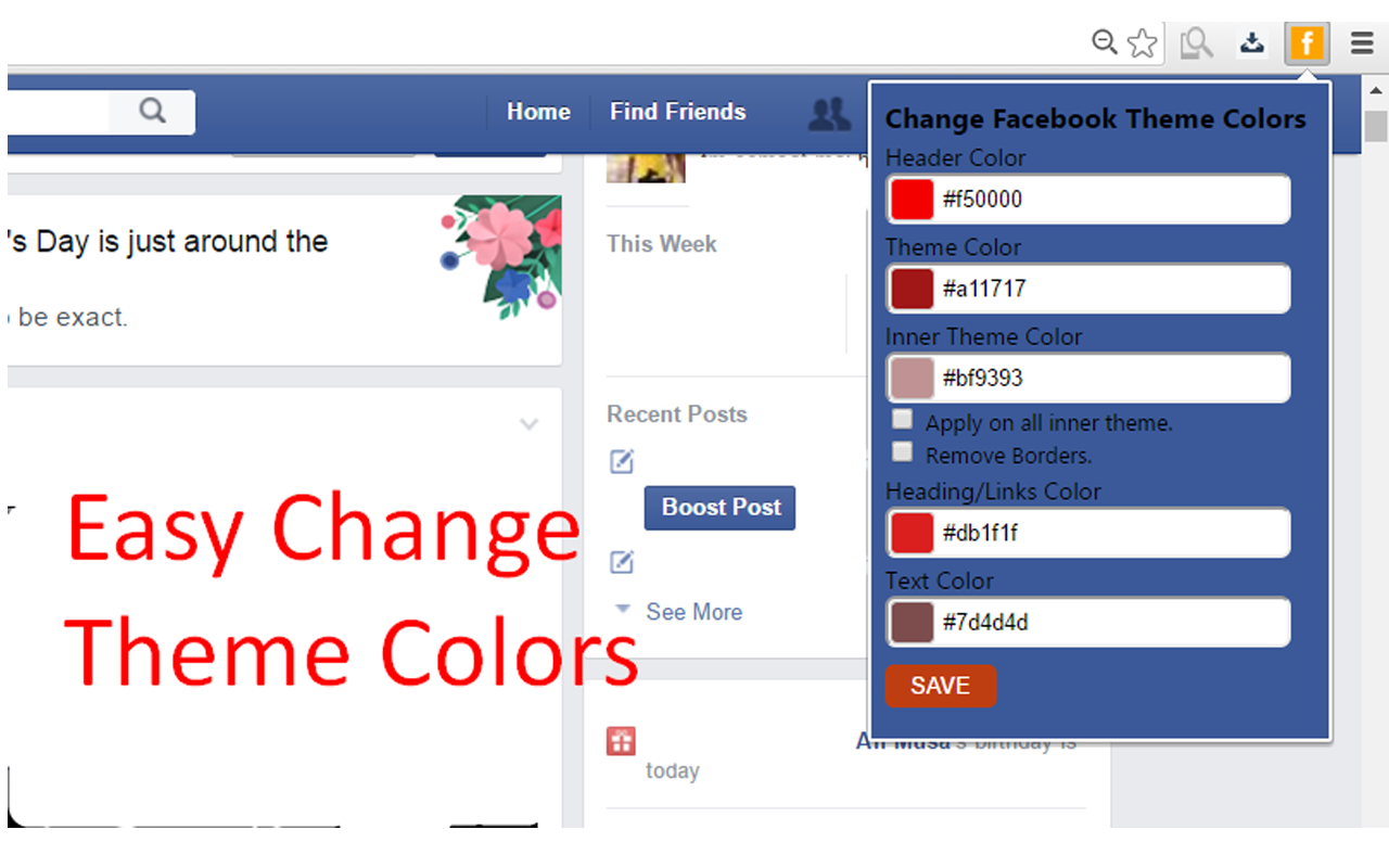 My Social Media Custom Theme截图3