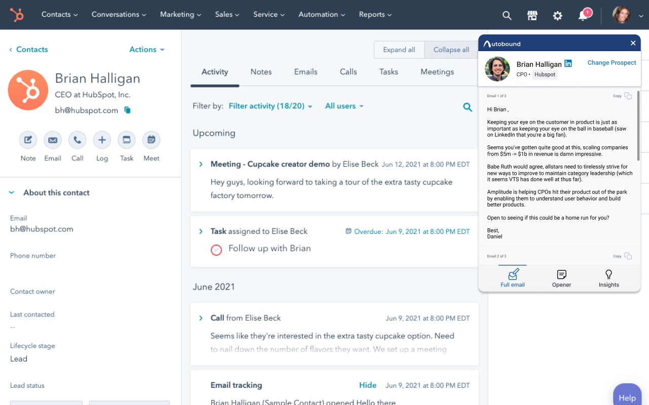 Autobound (ChatGPT for sales emails)截图4