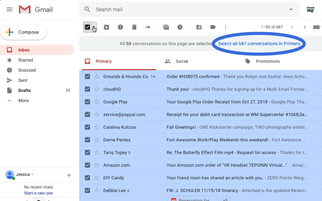 Multi Email Forward by cloudHQ截图2