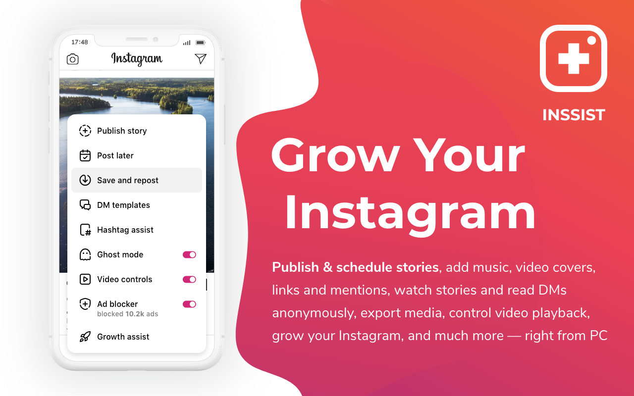 INSSIST | Instagram 网页客户端截图3