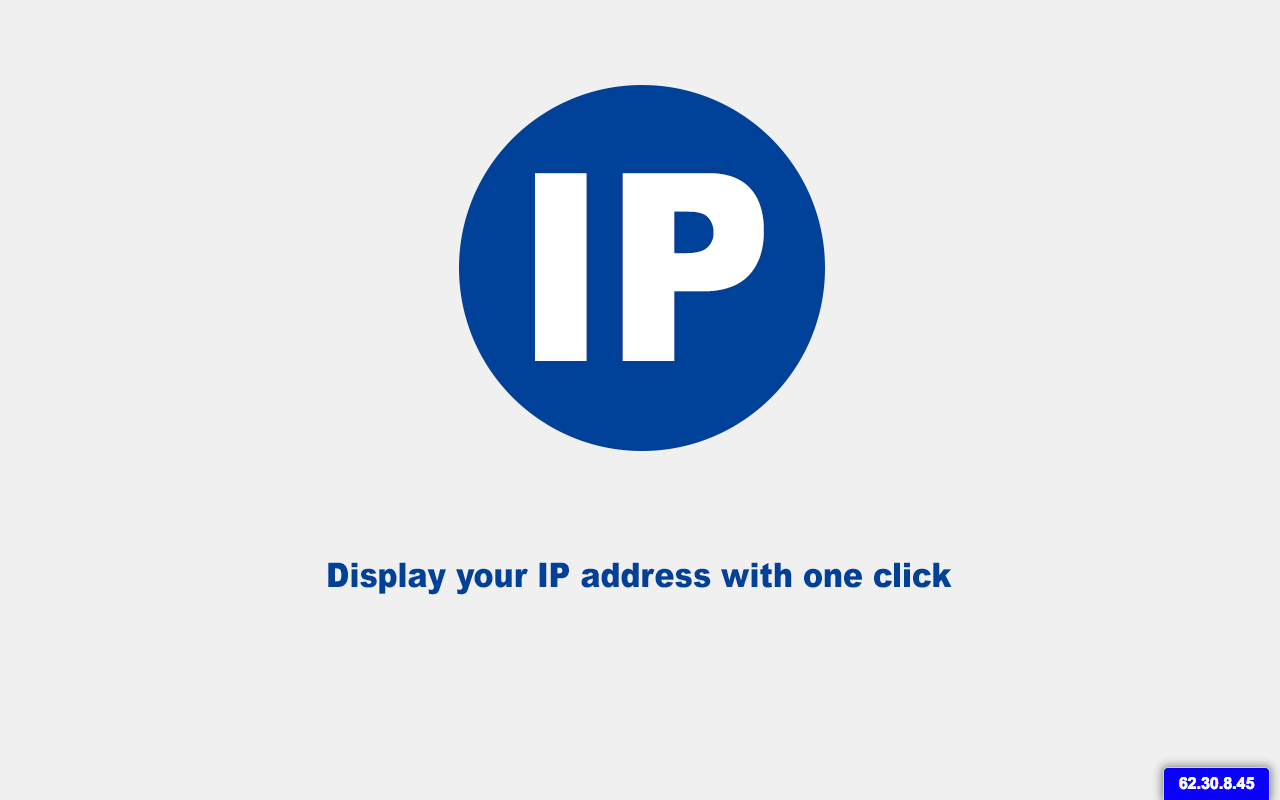 Display IP Address Plugin截图1