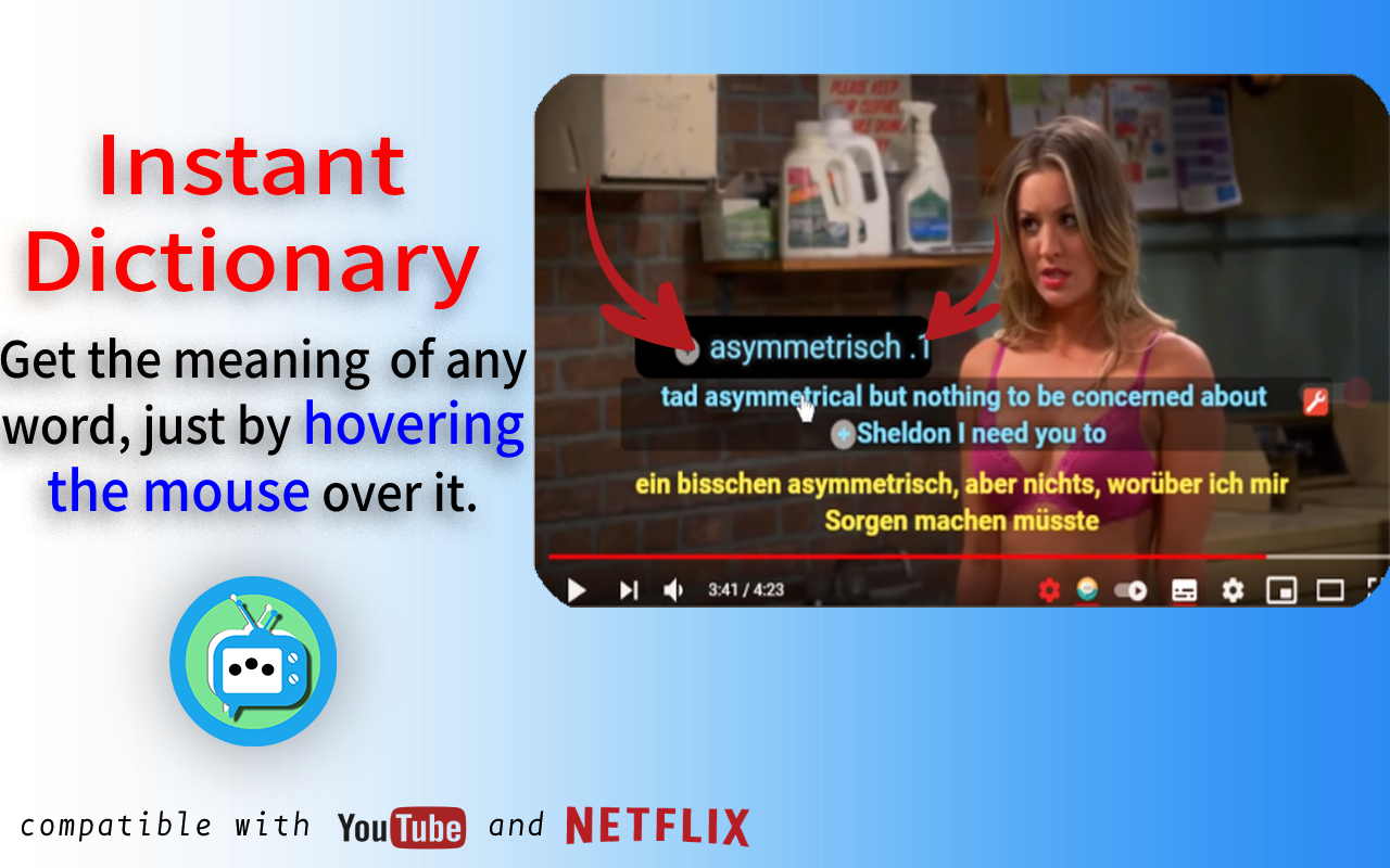Netflix和YouTube-AFL语言学习截图2