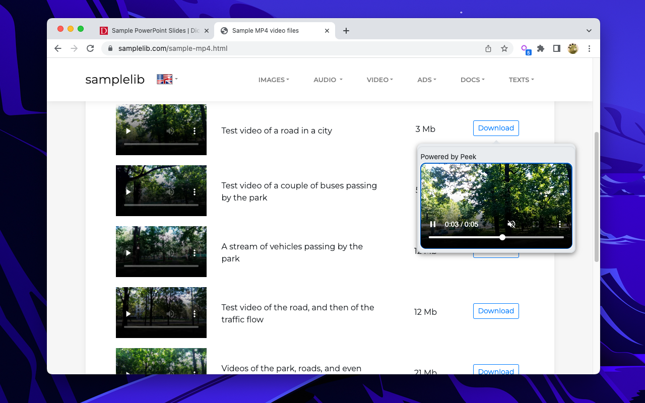 Peek: Preview PDFs, Office files, and more截图1