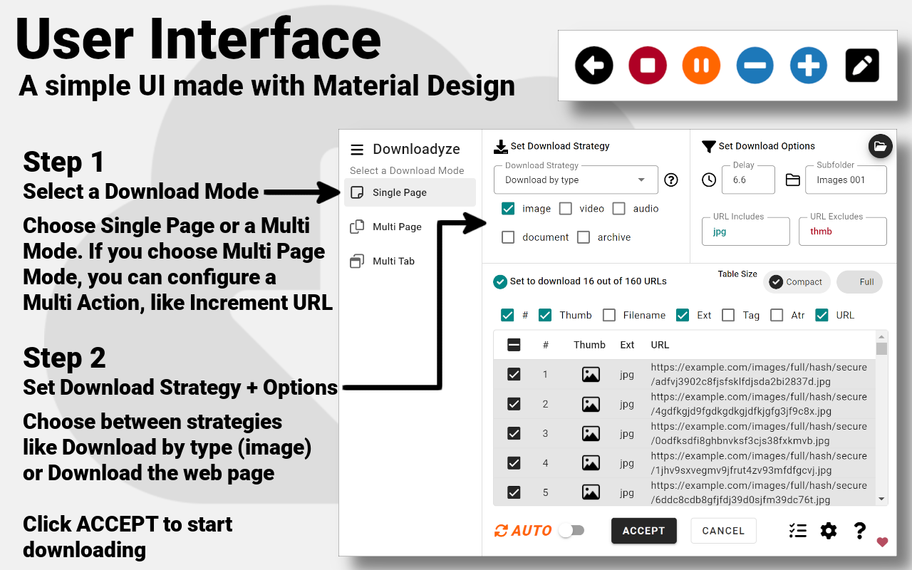 Downloadyze — A Multi Page Downloader截图4