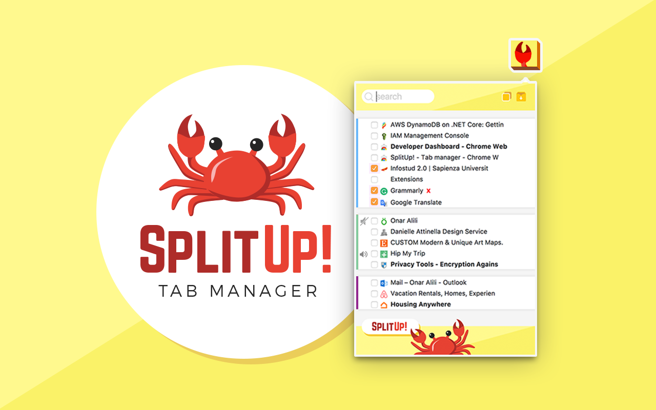 SplitUp! - Tab manager截图2