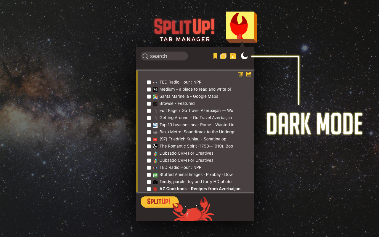 SplitUp! - Tab manager截图4