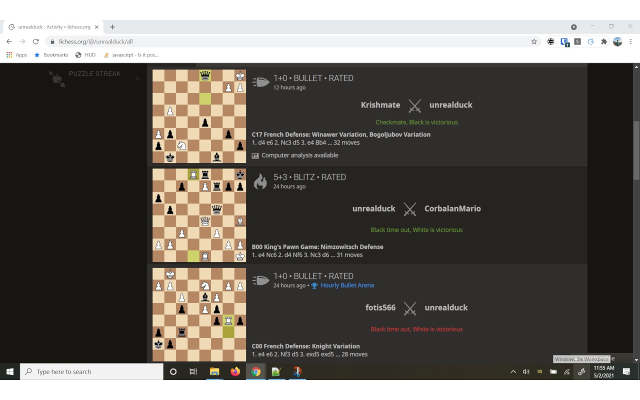 Lichess Unrated截图2