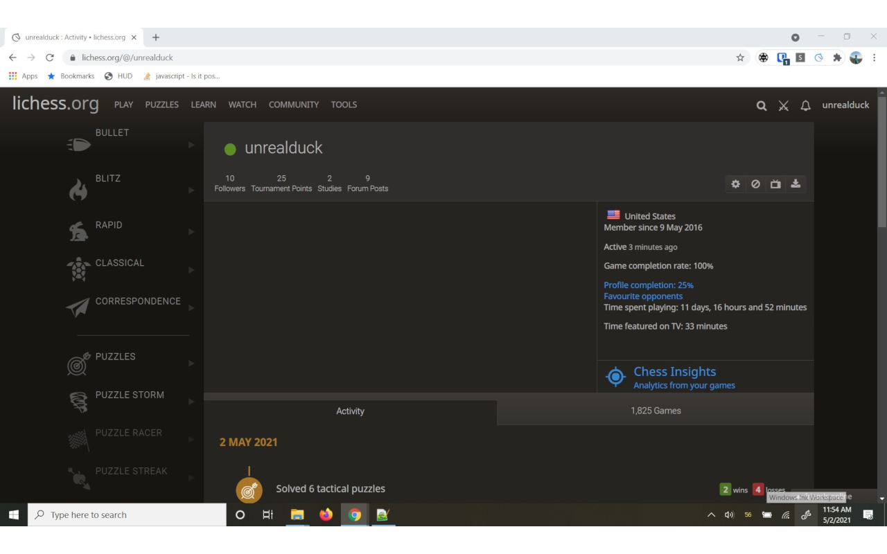 Lichess Unrated截图4
