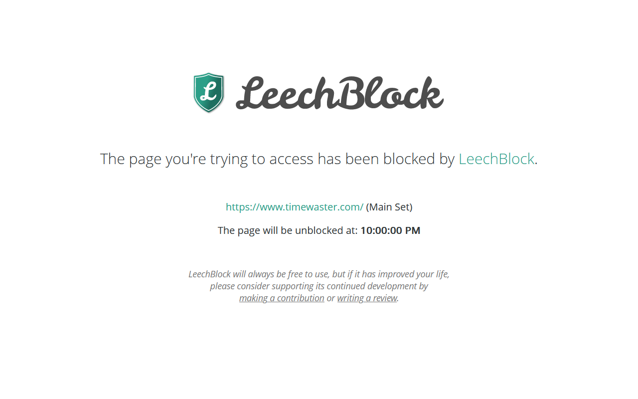LeechBlock NG截图3