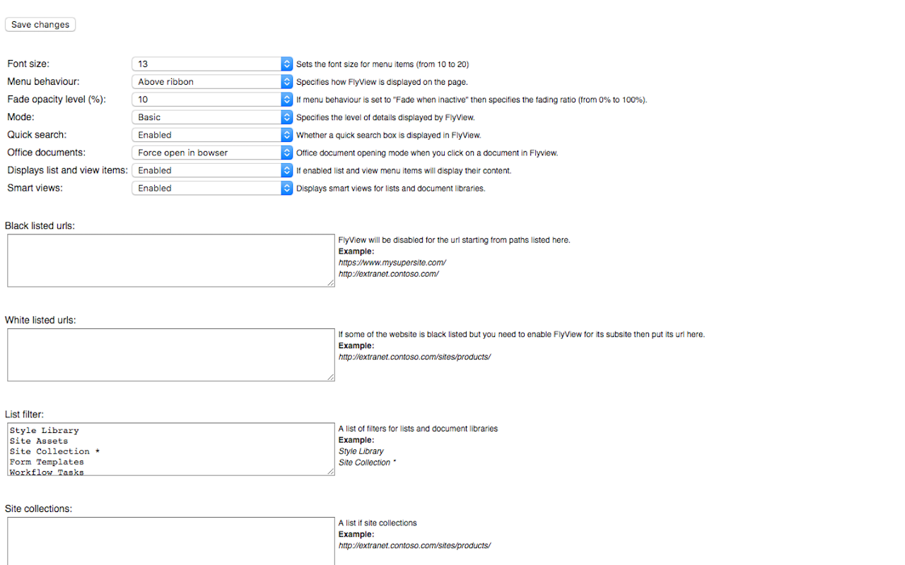 FlyView for SharePoint and Office 365 Sites截图1