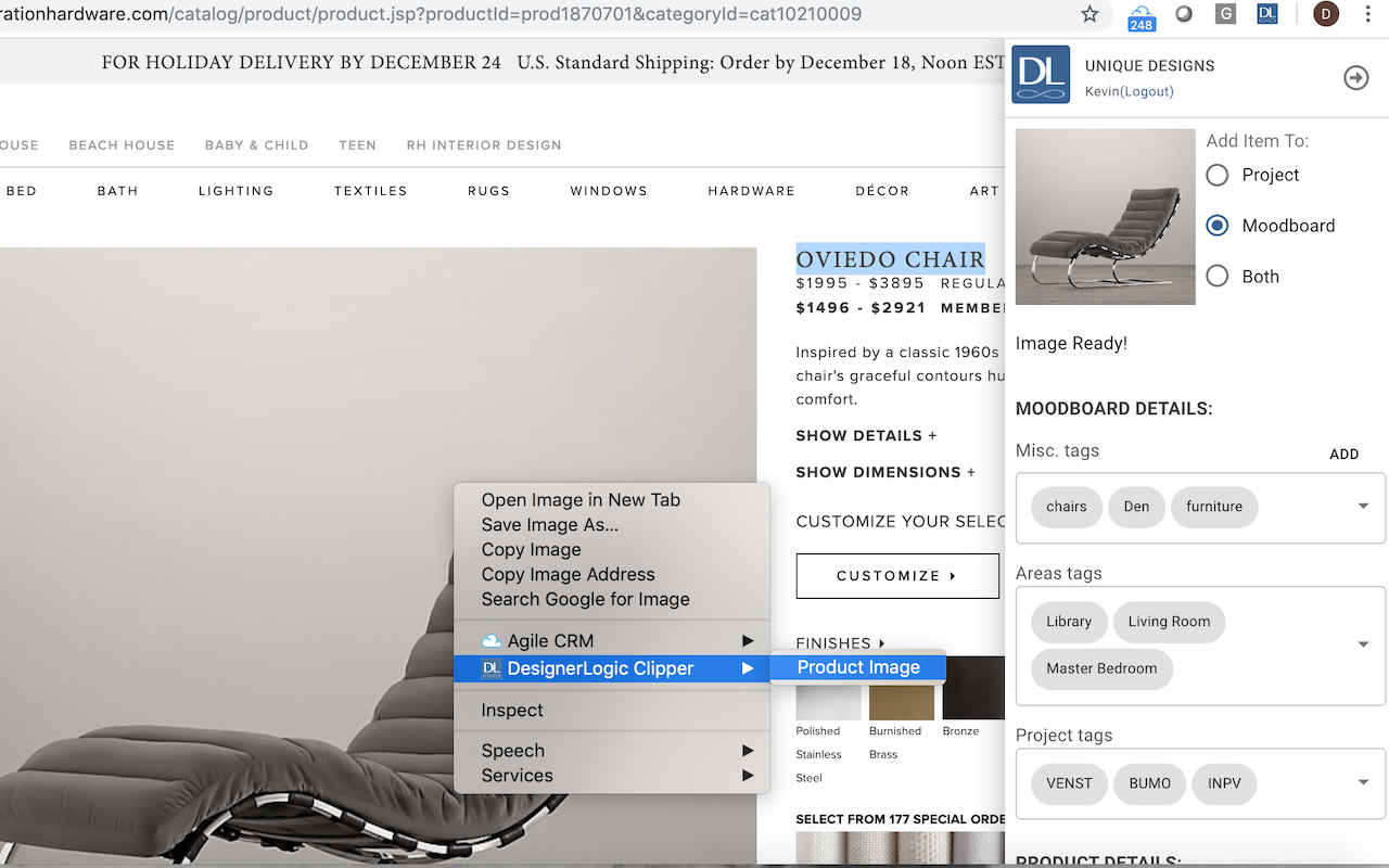 DesignerLogic Web Clipper截图3