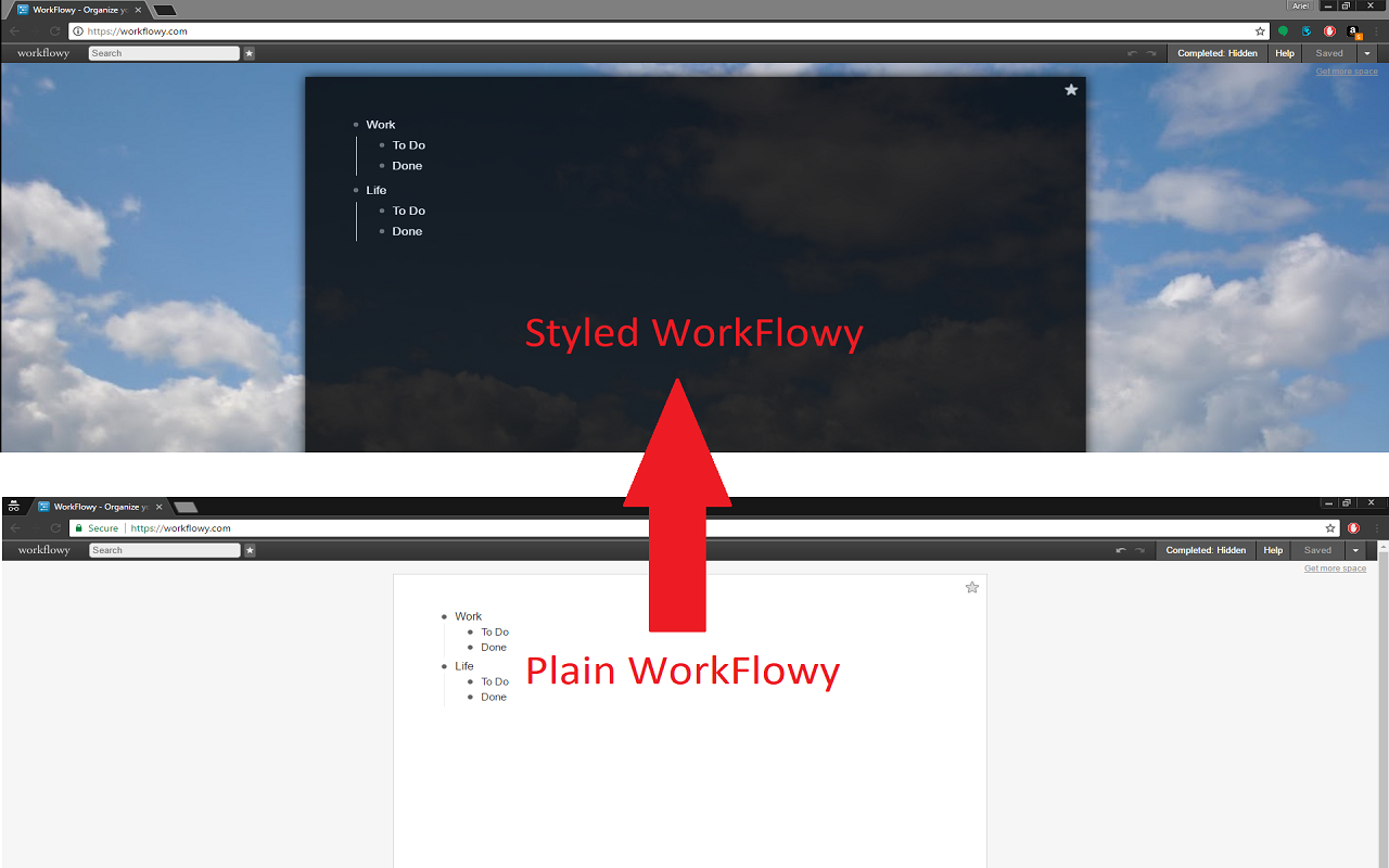 Workflowy Styler截图2