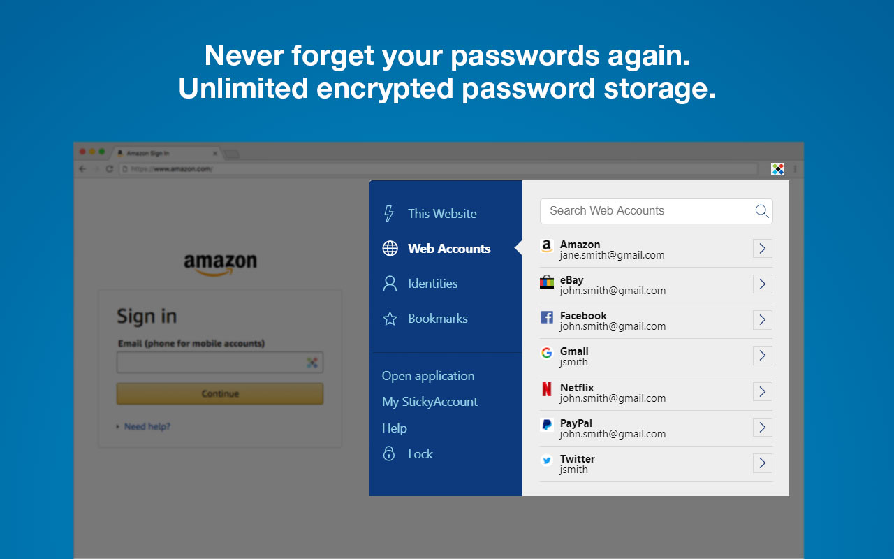 Sticky Password manager & safe截图2