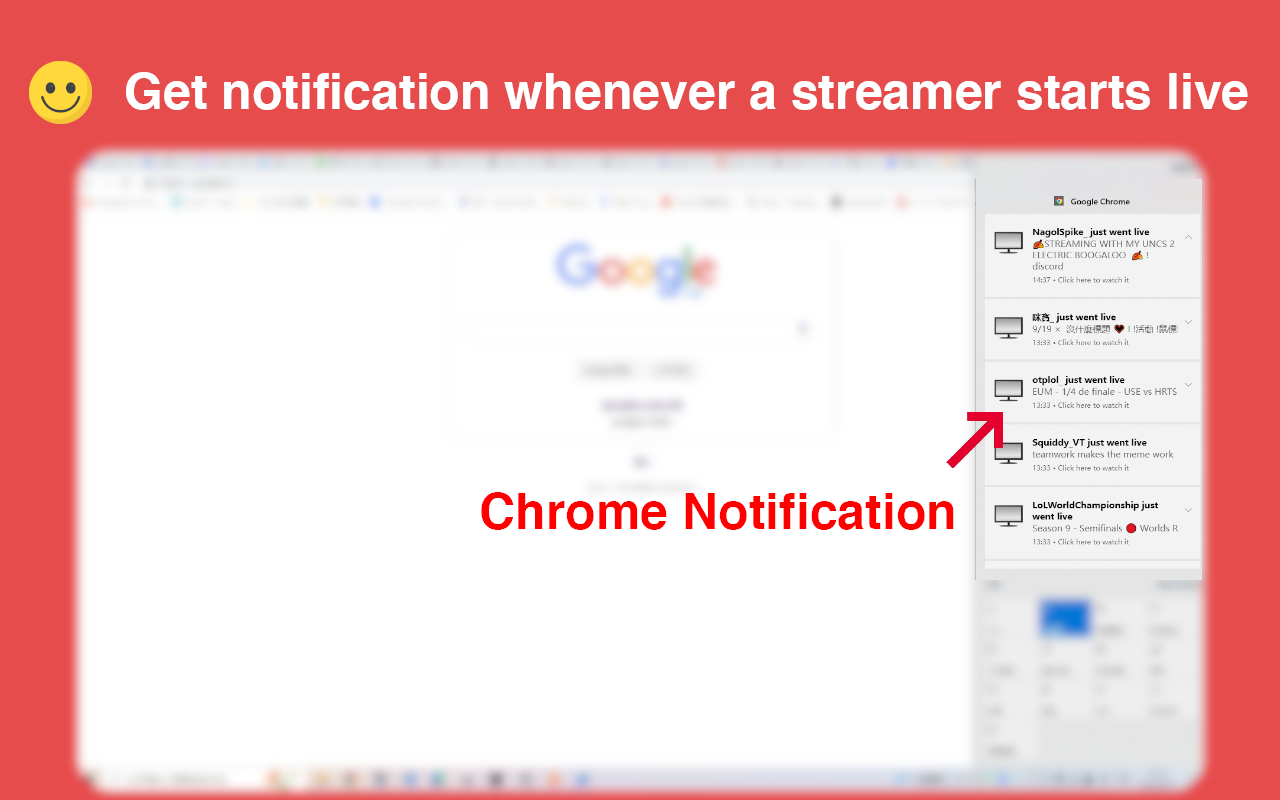 Twitch Notification(Now Streaming Notifier)截图1