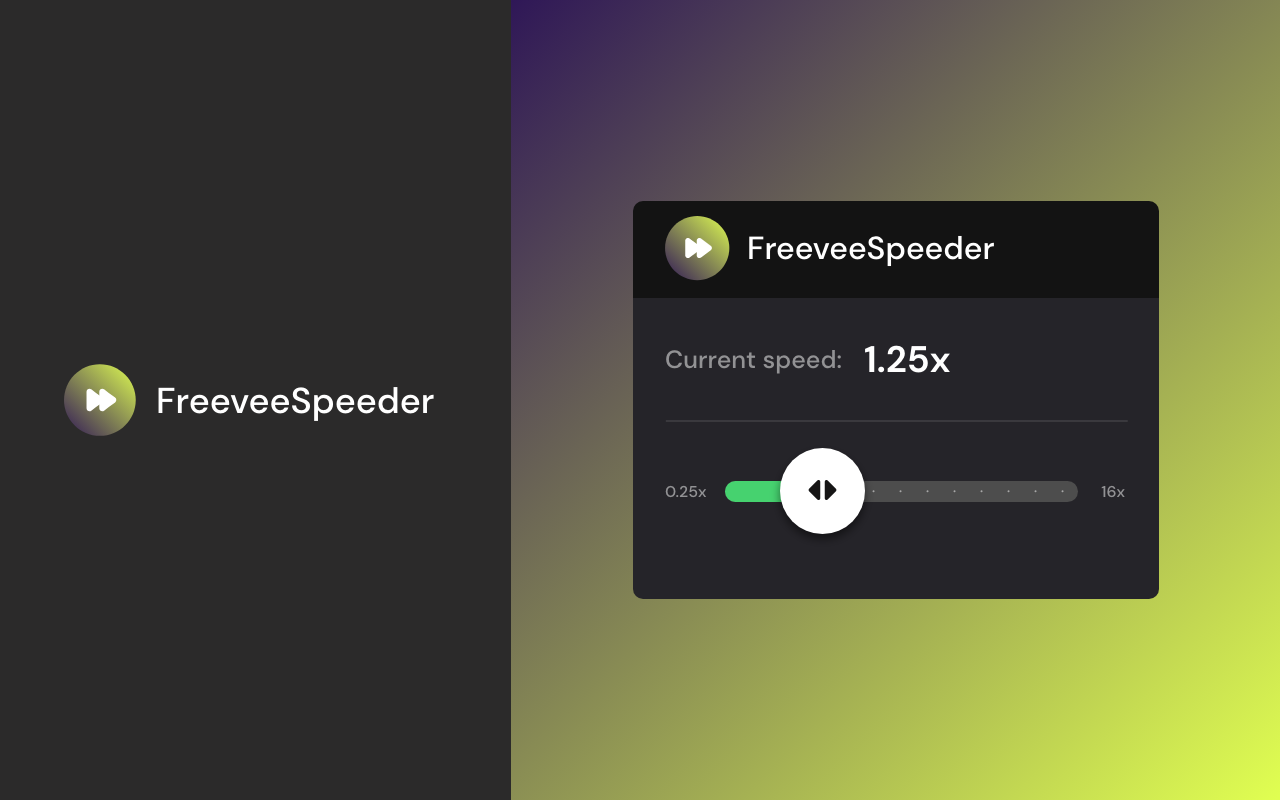Amazon Prime FreeVee Speeder: adjust playback speed截图1