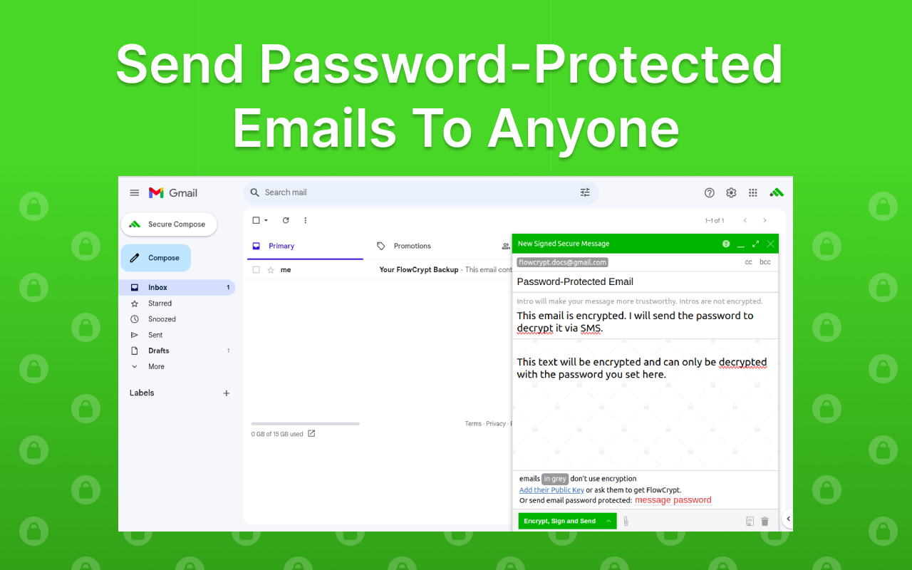 FlowCrypt: Encrypt Gmail with PGP截图2