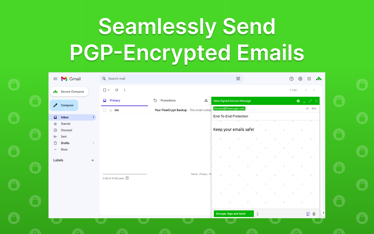 FlowCrypt: Encrypt Gmail with PGP截图3