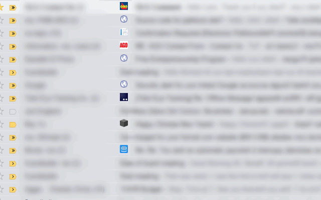 Gmail sender favicons (domain icons)截图1