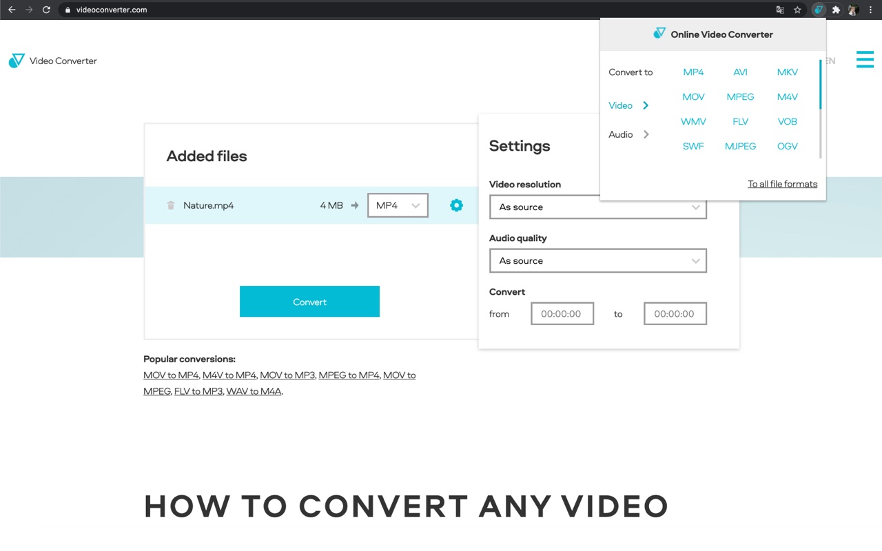 Online Video Converter截图4