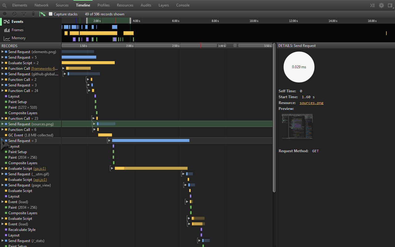 DevTools Theme: Zero Dark Matrix截图3