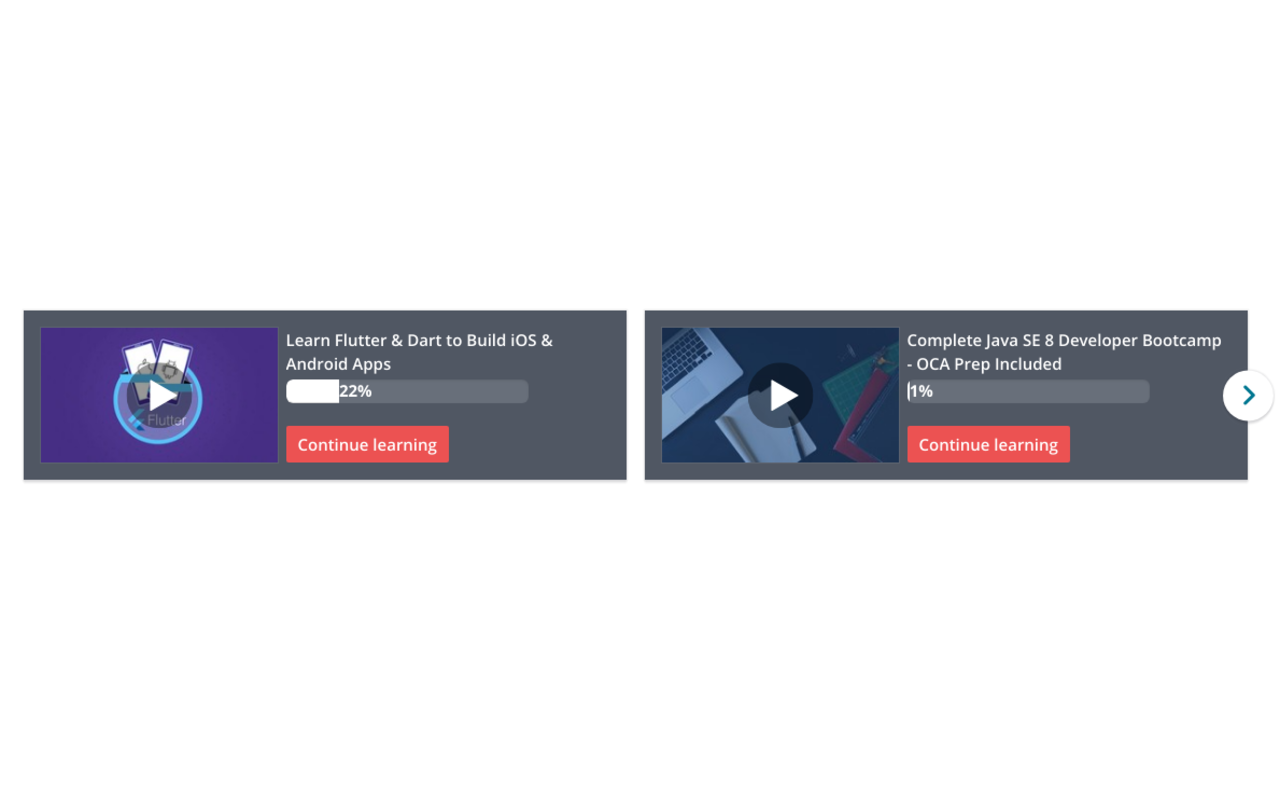 Get Percentage of completion in udemy courses截图1