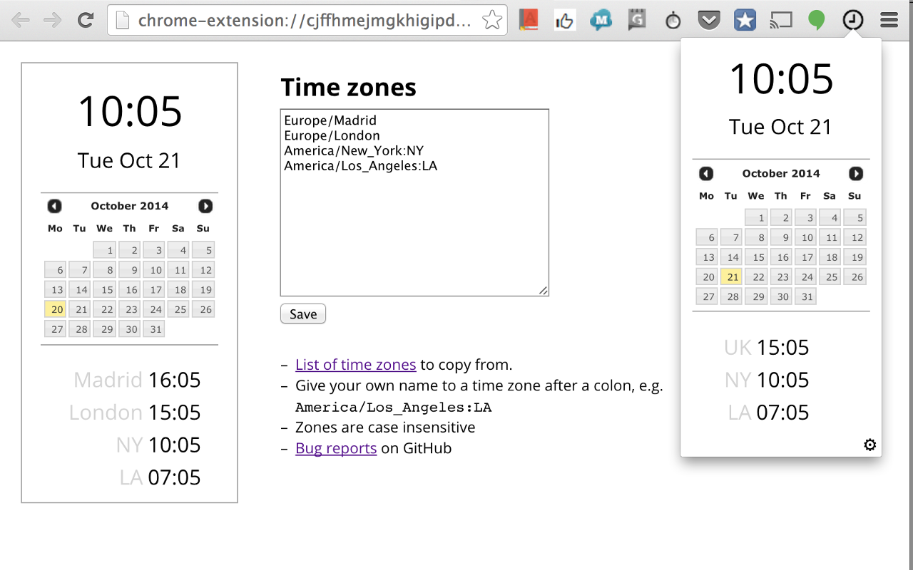 TZ Clock截图2