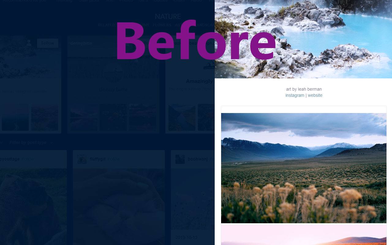 Tumblr™ Wide Blogs截图2