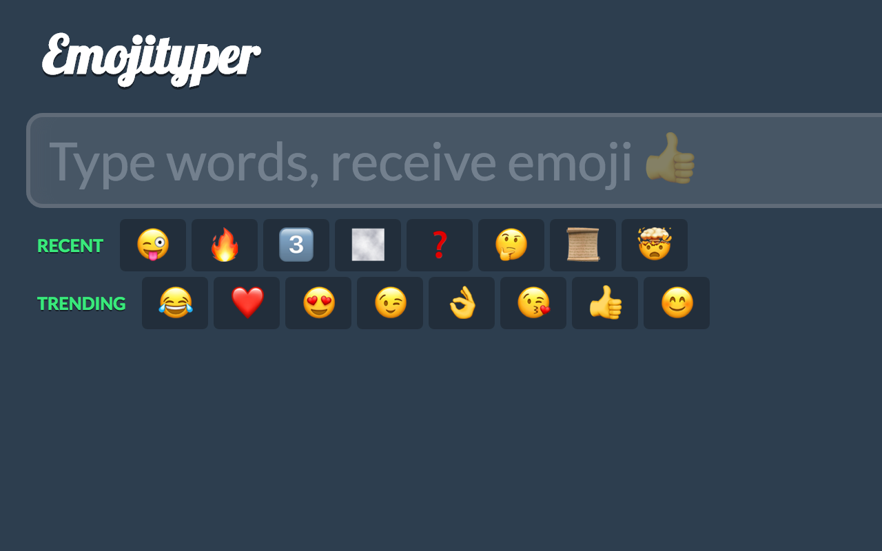 Emojityper截图1