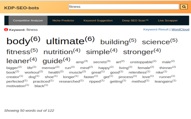 KDP SEO BOT截图4