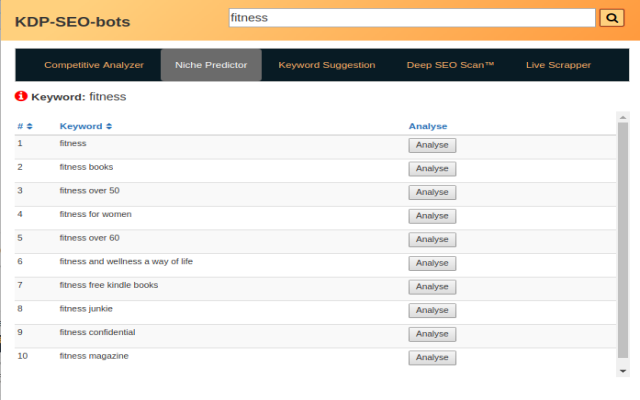 KDP SEO BOT截图5